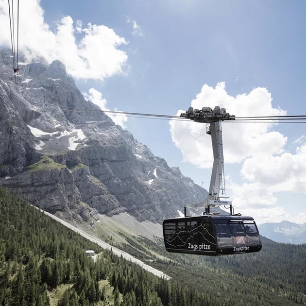 Gondelbahn auf die Zugspitze