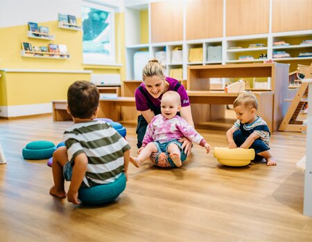 Kleinkinder in der Betreuung