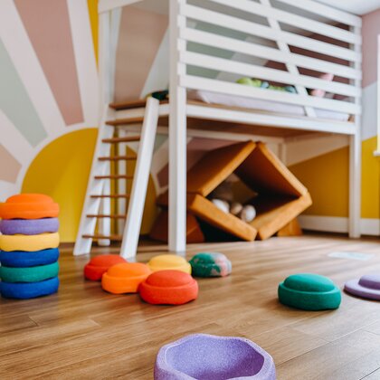 Kinderzimmer mit Stockbett