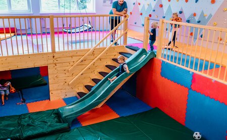 Indoorspielplatz im Hotel