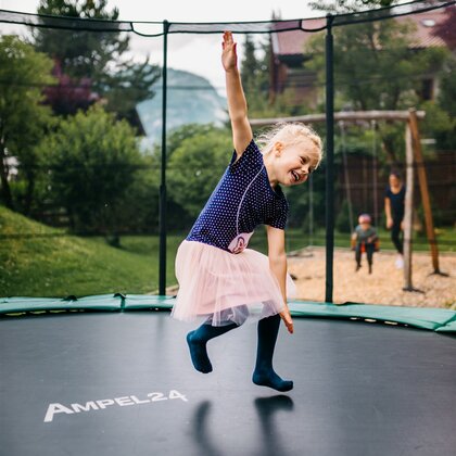 Hotel mit Trampolin