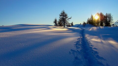 Winterwanderung mit der Familie