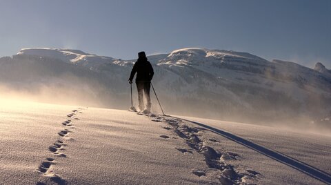 Winterwanderung mit der Familie