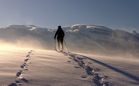 Skitouren beim Hotel