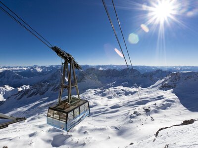 Gondel auf die Zugspitze